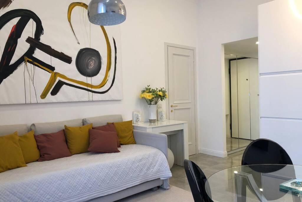 Casa Alberto Da Giussano, Elegante Bilocale In Centro Con Balcone Sul Parco Milan Bagian luar foto